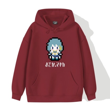 魔法少女小圓新款 親子情侶裝連帽衛衣