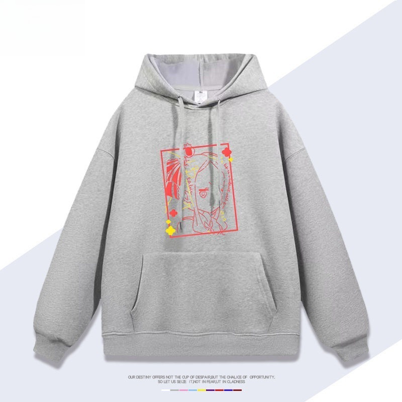 Re:Zero 聯名衛衣秋冬新款親子情侶裝連帽衛衣