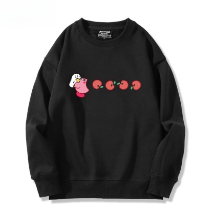 精靈寶可夢星之卡比 聯名親子情侶裝 圓領長袖