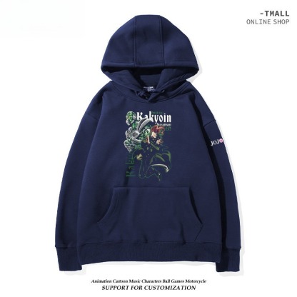 JOJO的奇妙冒險 親子情侶男女連帽衛衣