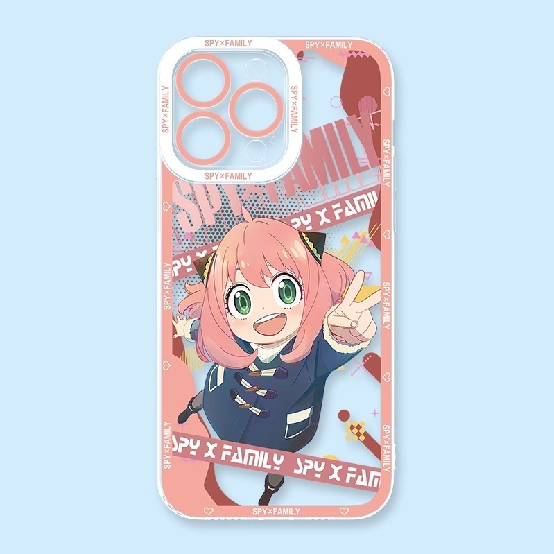 蘋果 系列間諜家家酒天使眼透明防摔軟殼