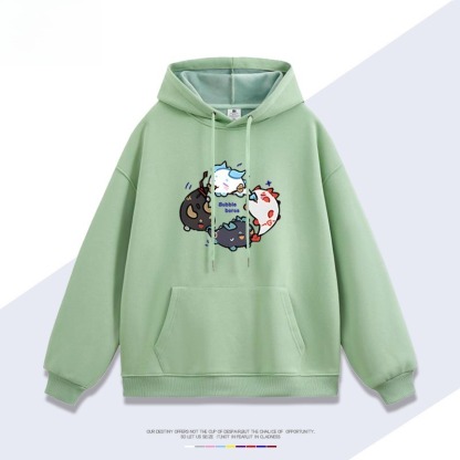 明日方舟龍泡泡新款 親子情侶男女連帽衛衣