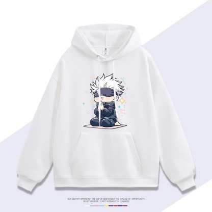 咒術回戰五條悟 2025秋冬新款親子情侶裝連帽衛衣