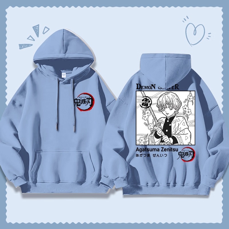 鬼滅之刃 聯名衛衣2025秋冬新款寬鬆連帽衛衣