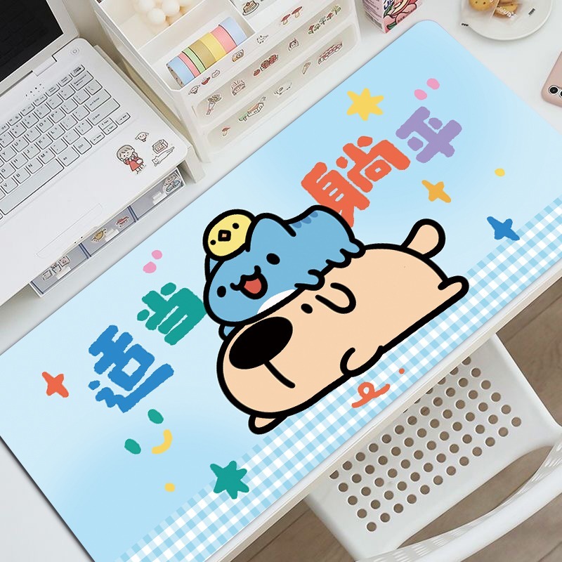 貓貓蟲 主題桌墊 布質滑鼠墊