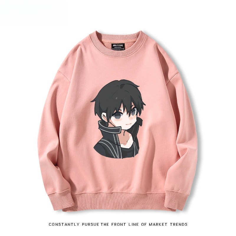 刀劍神域 聯名親子情侶裝 圓領長袖