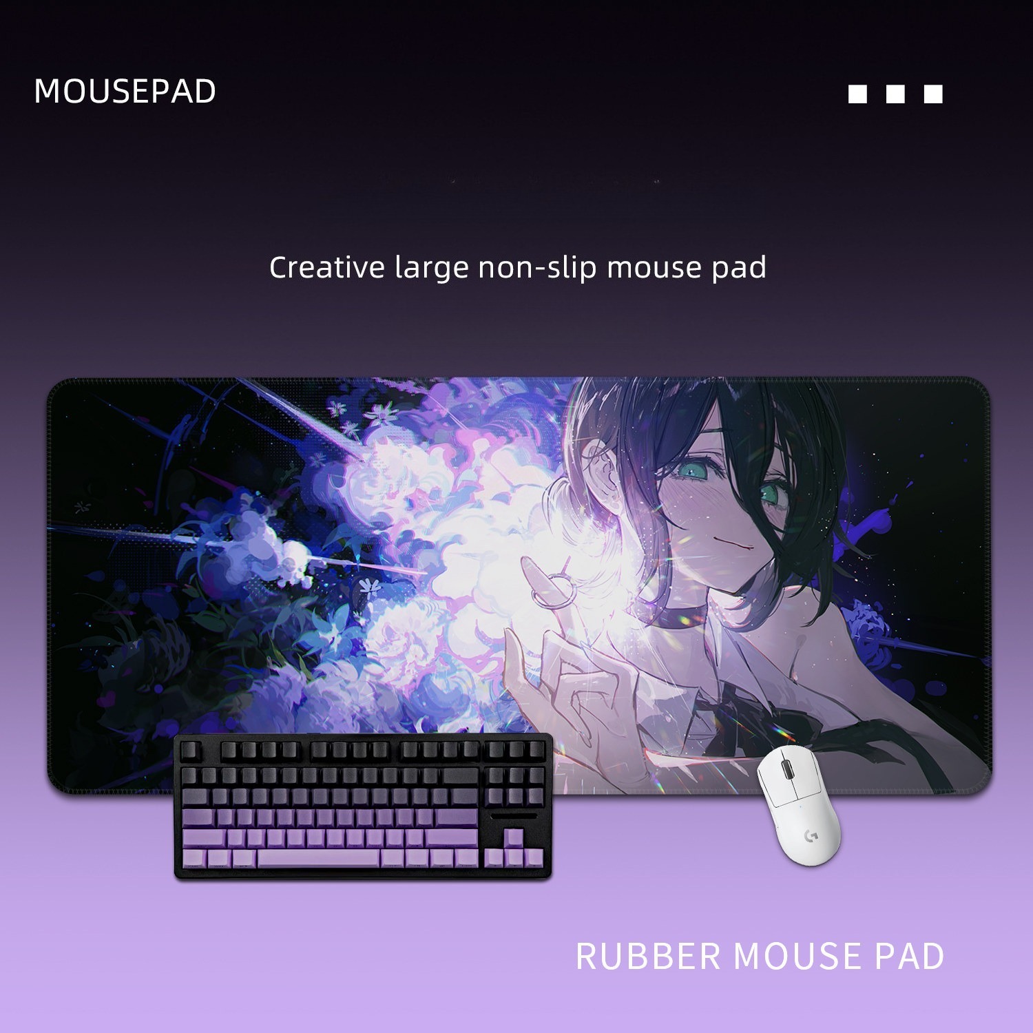 鏈鋸人蕾塞 主題桌墊 布質滑鼠墊