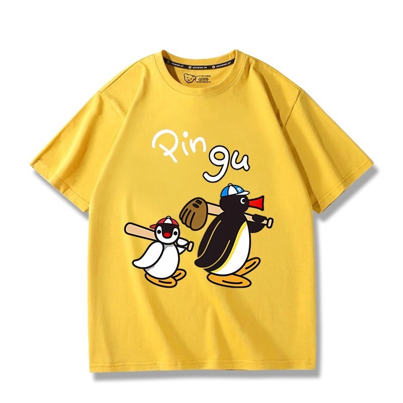 Pingu企鵝家族周邊 印花短袖T恤