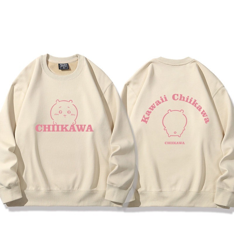 Chiikawa吉伊咔哇聯名親子情侶裝 圓領長袖