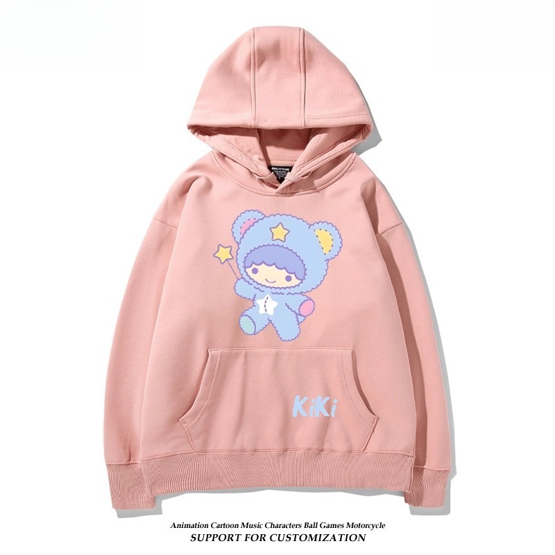 雙子星little twinstars新款 親子情侶男女連帽衛衣