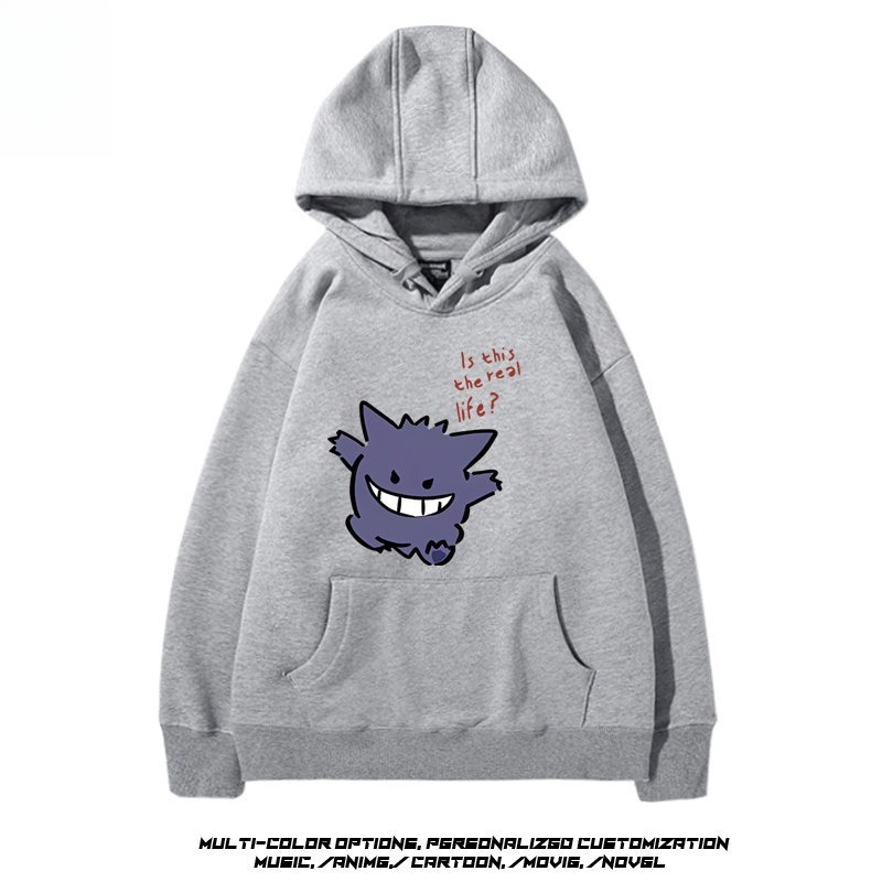 精靈寶可夢 聯名衛衣新款 親子情侶裝連帽衛衣