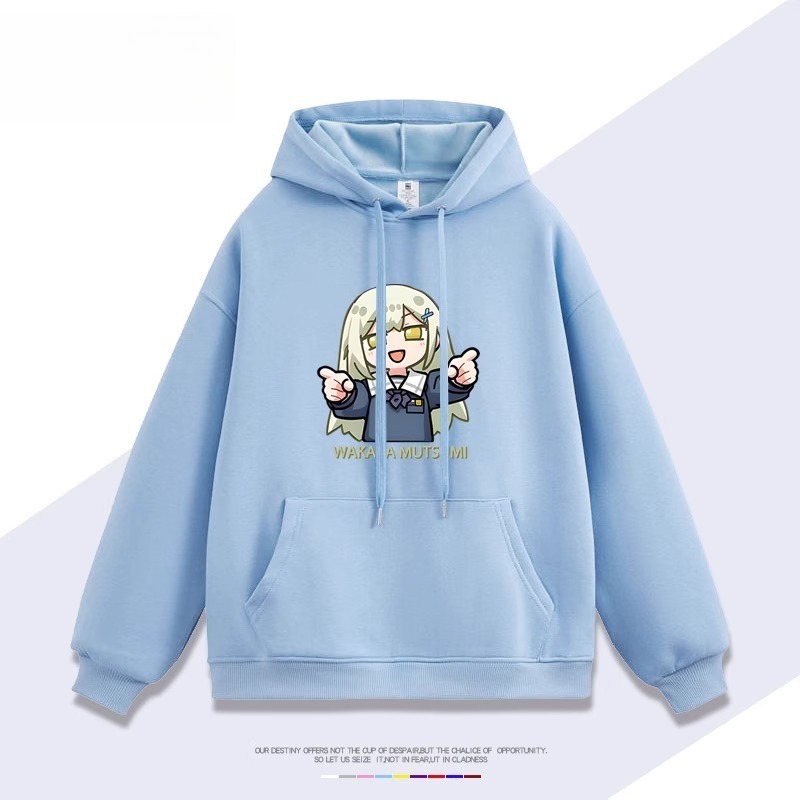 Ave Mujica 若葉睦 聯名衛衣2025秋冬新款 親子情侶裝連帽衛衣