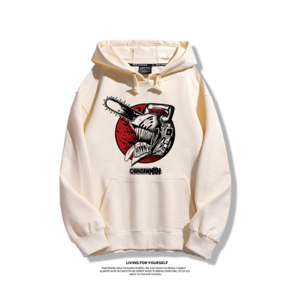 鏈鋸人新款 親子情侶男女款連帽衛衣