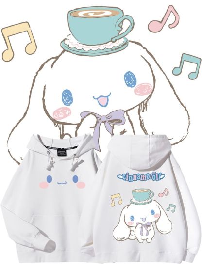 三麗鷗聯名衛衣2025秋冬新款親子情侶裝連帽衛衣