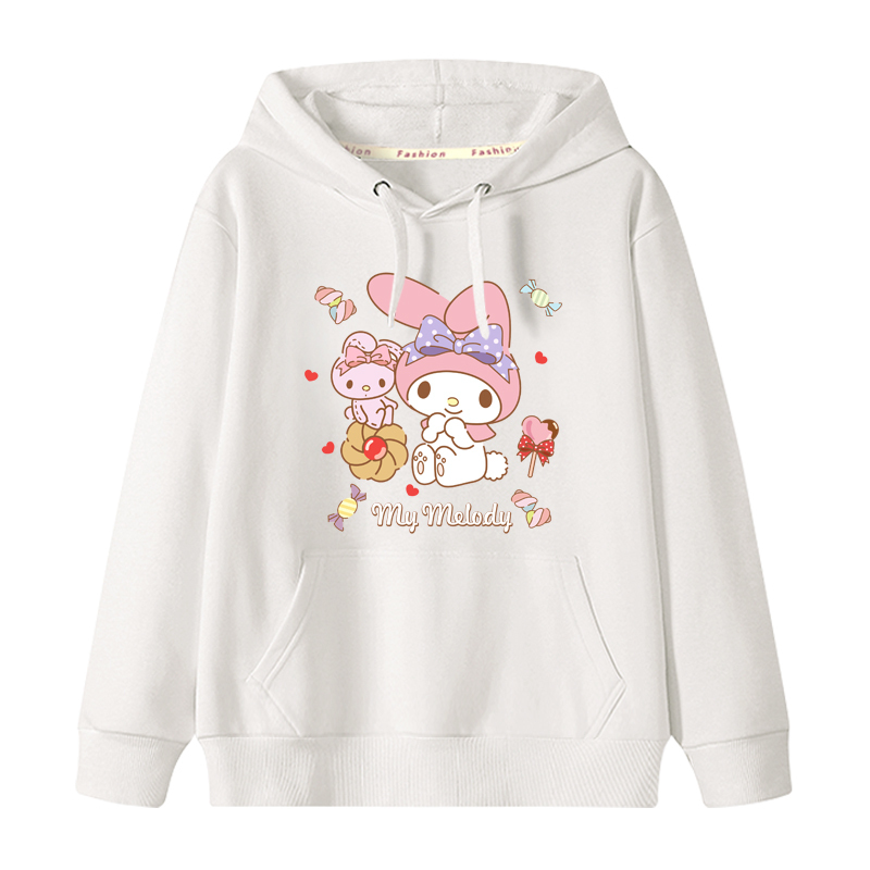 美樂蒂庫洛米 2025秋冬新款 親子情侶男女連帽衛衣