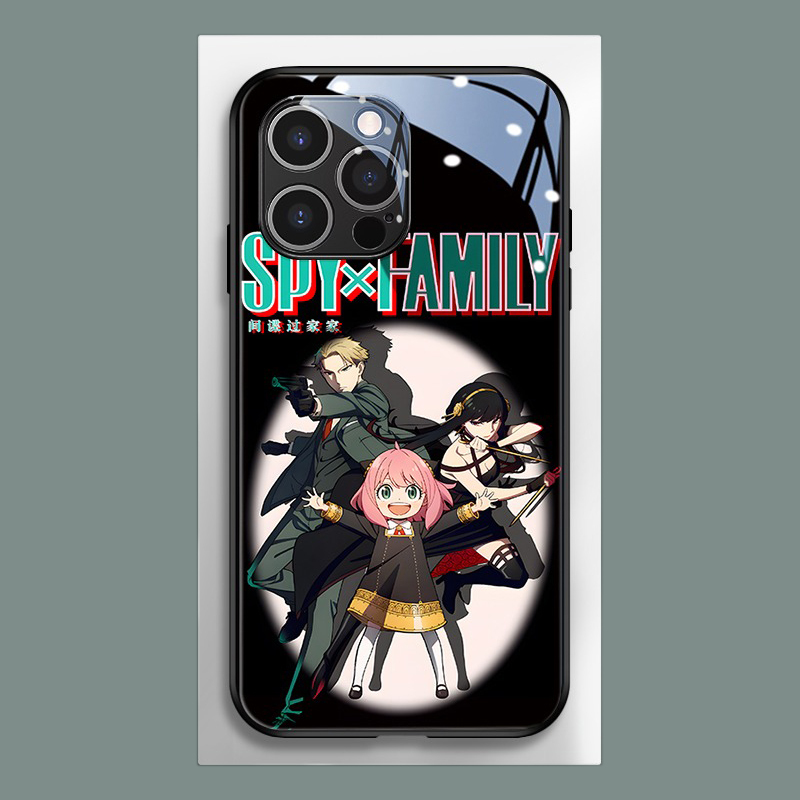 間諜過家家新款高清全包防摔玻璃殼