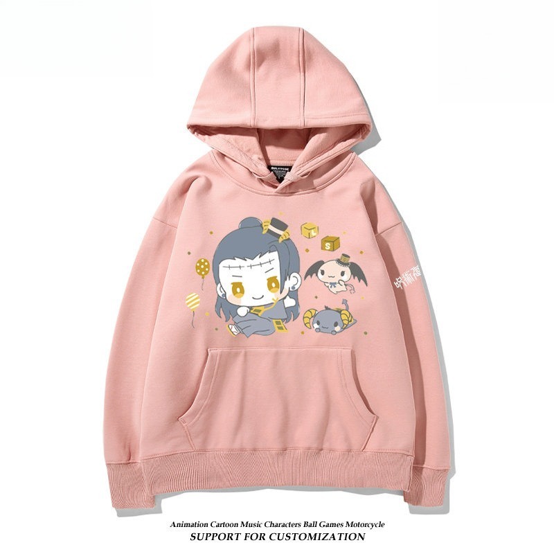 咒術迴戰 聯名衛衣2026秋冬新款親子情侶裝連帽衛衣