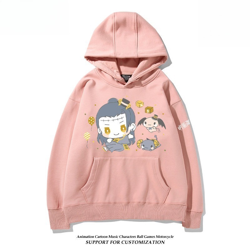 咒術迴戰 聯名衛衣2026秋冬新款親子情侶裝連帽衛衣