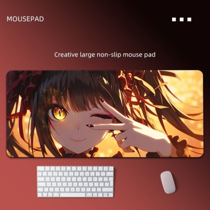 時崎狂三 主題桌墊 布質滑鼠墊