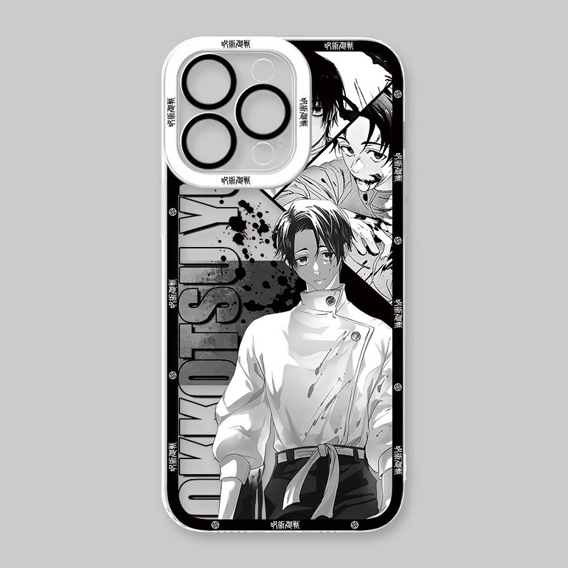 蘋果 系列咒術迴戰天使眼透明防摔軟殼