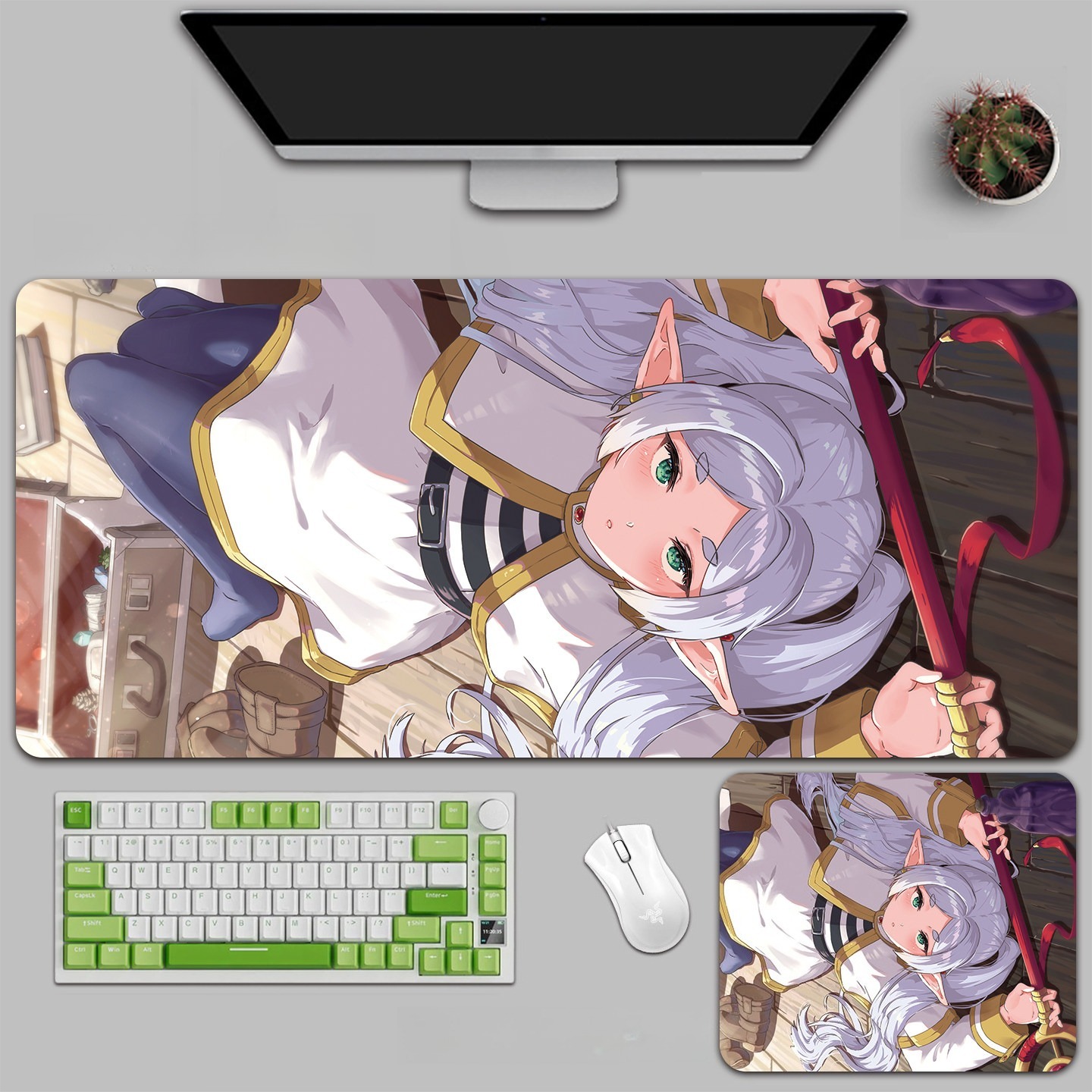 葬送的芙莉蓮 主題桌墊 布質滑鼠墊