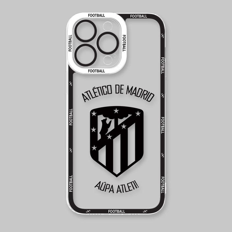 足球俱樂部天使眼透明防摔軟殼