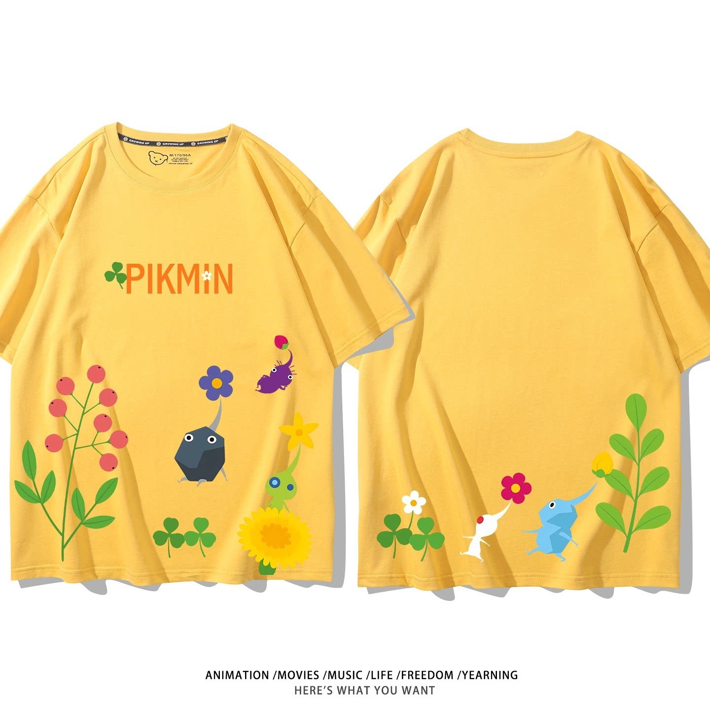 皮克敏PIKMIN4 印花短袖T恤