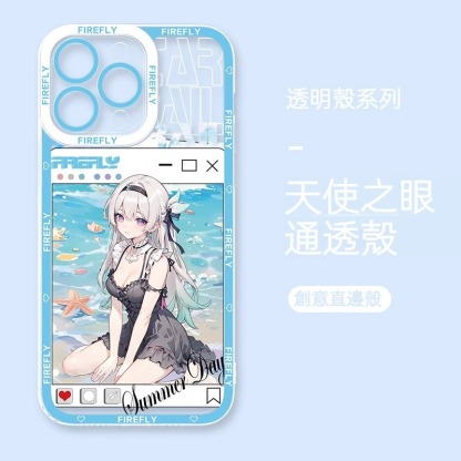 崩壞星穹鐵道流螢 天使眼透明防摔軟殼