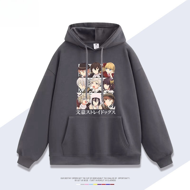 文豪野犬新款 親子情侶男女連帽衛衣