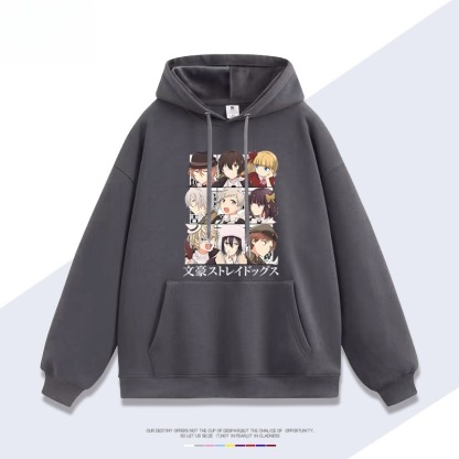 文豪野犬新款 親子情侶男女連帽衛衣