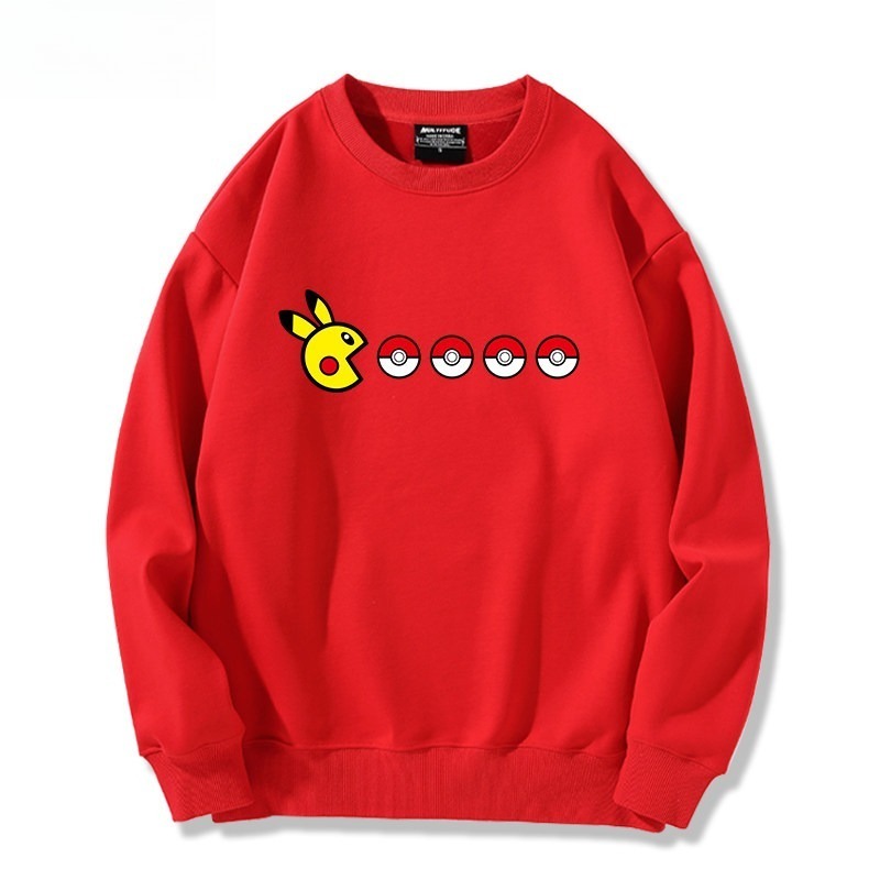 精靈寶可夢星之卡比 聯名親子情侶裝 圓領長袖