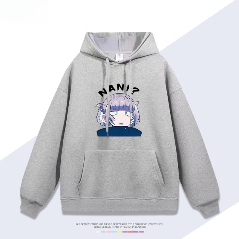 徹夜之歌七草薺 親子情侶男女連帽衛衣