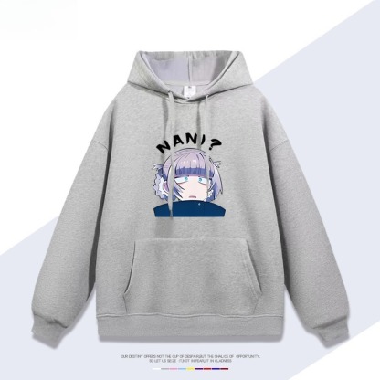 徹夜之歌七草薺 親子情侶男女連帽衛衣