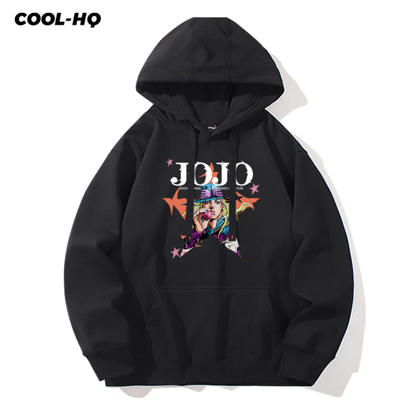 JOJO的奇妙冒險 2025秋冬新款親子情侶裝連帽衛衣