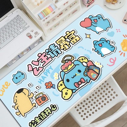 貓貓蟲 主題桌墊 布質滑鼠墊