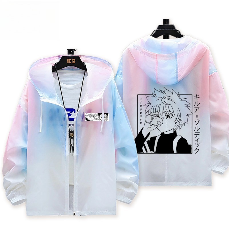 全職獵人 輕薄透氣漸變防曬衣外套