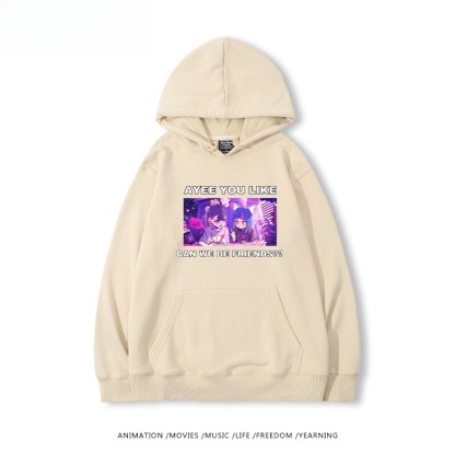 永遠是深夜有多好新款 親子情侶男女連帽衛衣