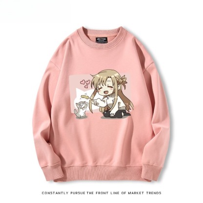 刀劍神域 聯名親子情侶裝 圓領長袖