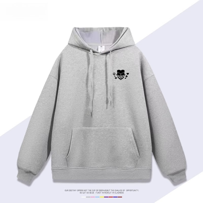 jojo的奇妙冒險 聯名衛衣2025秋冬新款 親子情侶裝連帽衛衣