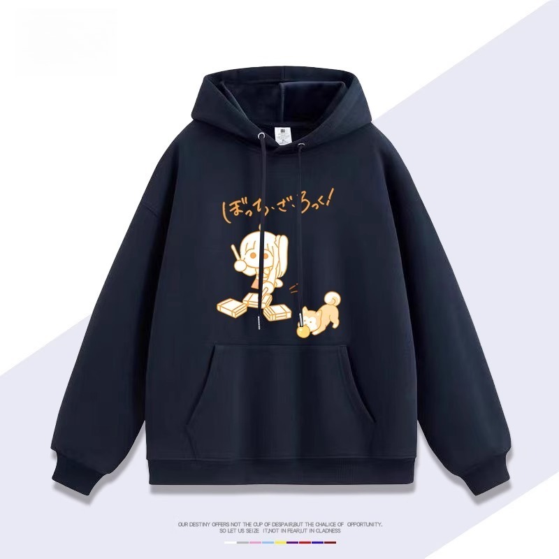 孤獨搖滾 聯名衛衣2025秋冬新款親子情侶裝連帽衛衣