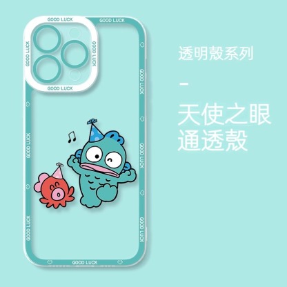 蘋果 系列人魚漢頓天使眼透明防摔軟殼