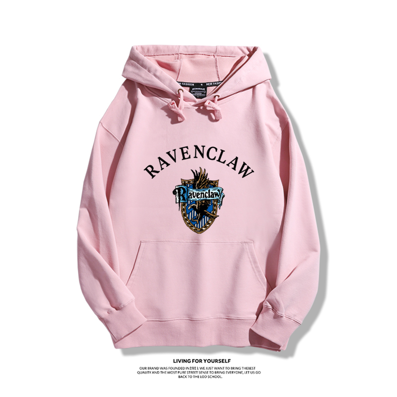 哈利波特聯名衛衣2023秋冬新款親子情侶裝薄絨款連帽衛衣