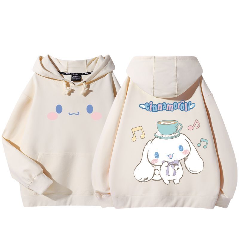 三麗鷗聯名衛衣2025秋冬新款親子情侶裝連帽衛衣