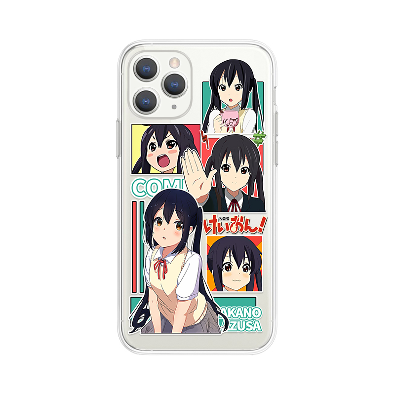 蘋果 系列輕音少女 天使眼透明防摔軟殼