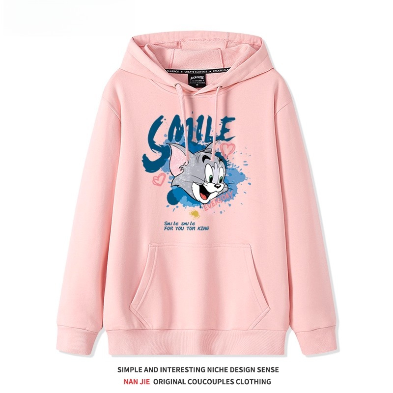 貓和老鼠 聯名衛衣2025秋冬新款 親子情侶裝連帽衛衣