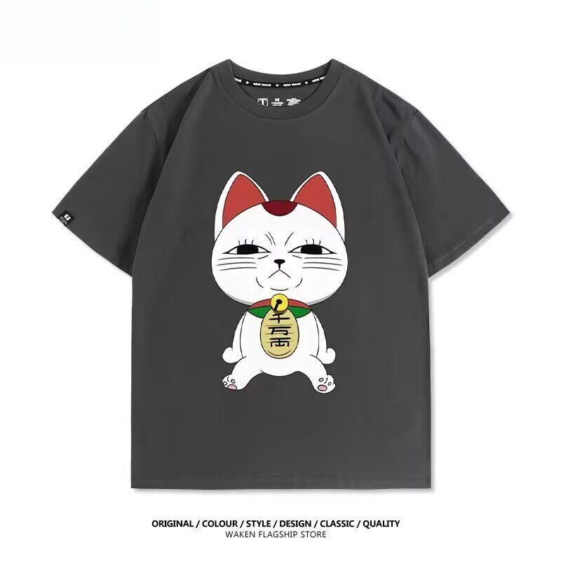 膽大黨 2026親子情侶男女同款 印花短袖T恤