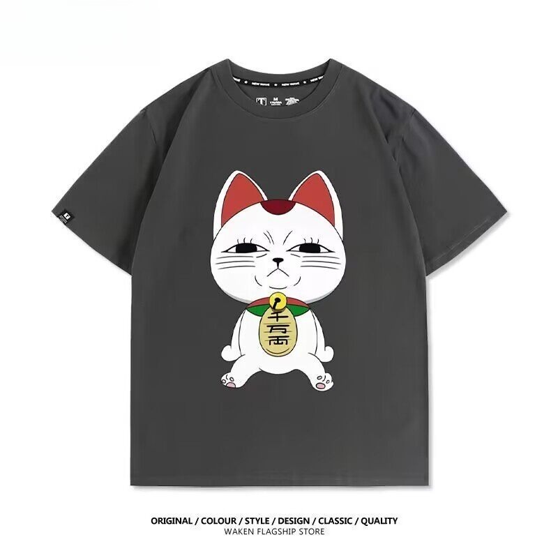 膽大黨 2026親子情侶男女同款 印花短袖T恤