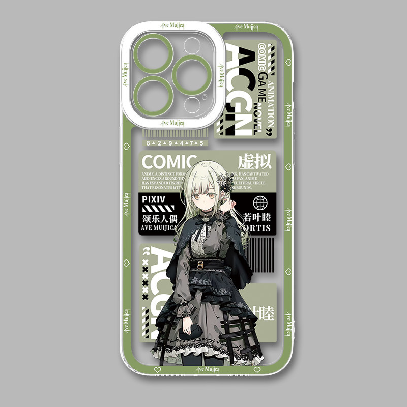 Ave Mujica若葉睦 天使眼透明手機殼