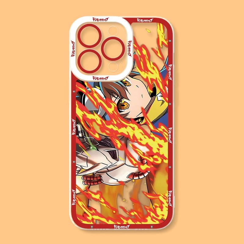 蘋果 系列數碼寶貝天使眼透明防摔軟殼