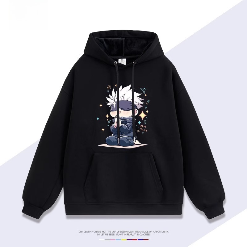 咒術回戰五條悟 2025秋冬新款親子情侶裝連帽衛衣